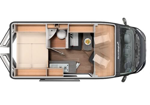 Camper Van SUNLIGHT Cliff 540 XV Modelo 2020 en Catalog
