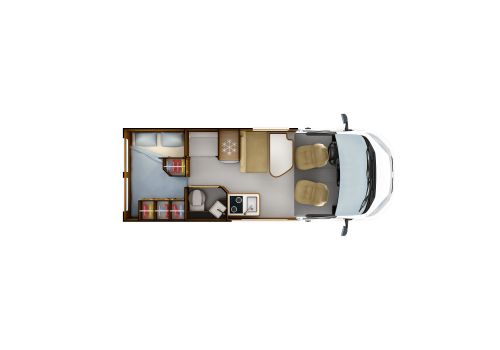 Camper Van RAPIDO V55 2020 en Sale Occasion
