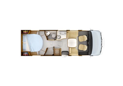 Integral Motorhome RAPIDO M 96 en Catalog