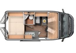 Camper Van SUNLIGHT Cliff 540 XV Modelo 2020 en Catalog