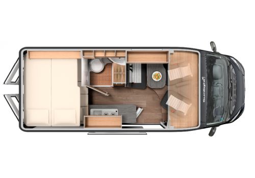 Camper Van SUNLIGHT Cliff 601 XV Modelo 2020 en Catalog