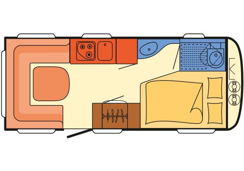 Caravan DETHLEFFS C'go 495 FR en Catalog