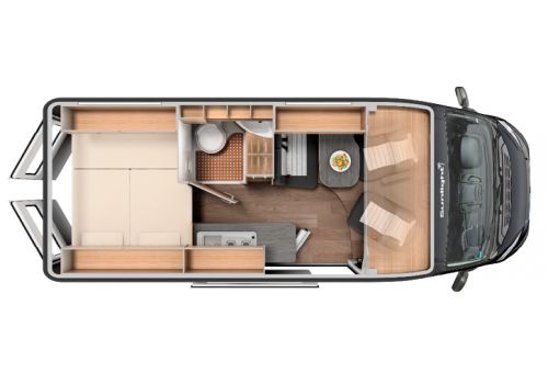Camper Van SUNLIGHT Cliff 600 XV Modelo 2020 en Catalog