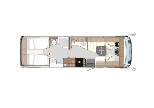 Integral Motorhome CONCORDE Credo 840 L en Sale Occasion