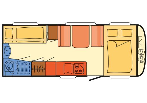Caravan DETHLEFFS C'go 535 QSK en Sale Occasion