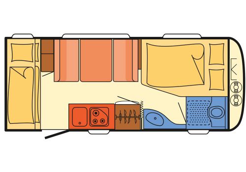 Caravan DETHLEFFS C-Trend 505 FSK modelo 2016 en Sale Occasion