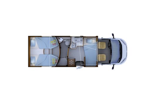 Low Profile Motorhome RAPIDO 666F Modelo 2020 en Catalog