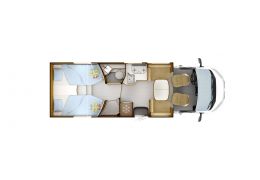 Low Profile Motorhome RAPIDO 666F Modelo 2020 en Catalog