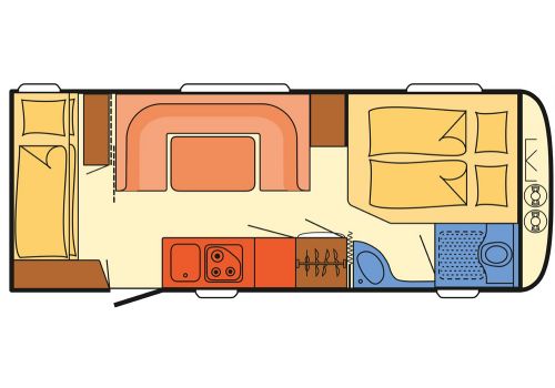 Caravan DETHLEFFS C-Trend 565 FMK modelo 2016 en Sale Occasion