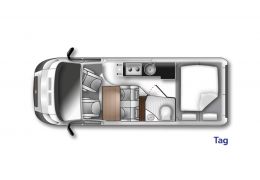 Camper Van WESTFALIA Columbus 600D Modelo 2020 en Catalog