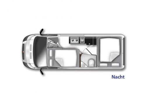 Camper Van WESTFALIA Columbus 601D en Sale Occasion