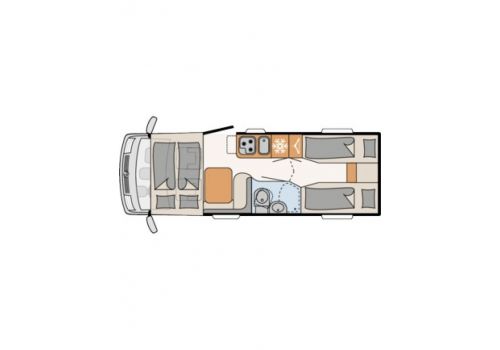 Integral Motorhome DETHLEFFS Globebus I 6 en Sale Occasion