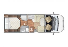 Low Profile Motorhome ROLLER TEAM Kronos 265 TL en Sale Occasion