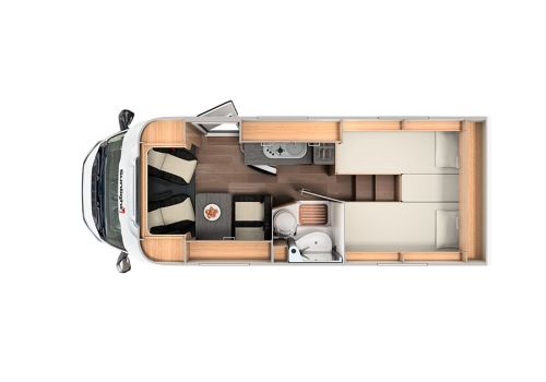 Low Profile Motorhome SUNLIGHT V66 en Sale Occasion
