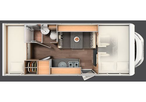 Capuchina Motorhome SUNLIGHT A 68 en Sale Occasion